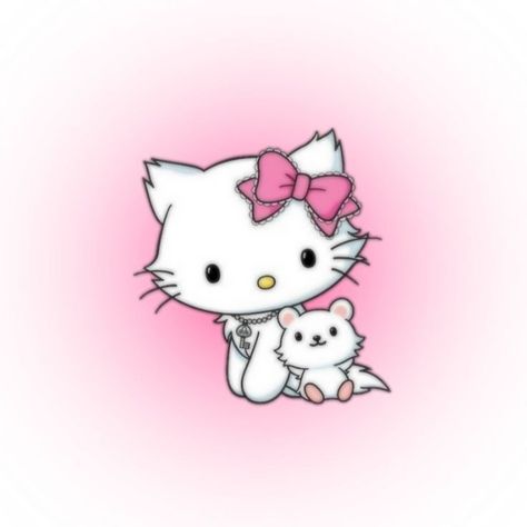 Sanrio Characters Charmmy Kitty, Charmy Kitty Sanrio, Hello Kitty And Charmmy Kitty, Hello Kitty Twitter Icon, Charmy Kitty Icon, Charmy Kitty Pfp, Charmmy Kitty Aesthetic, Charmmy Kitty Icon, Hello Kitty Heart Icon