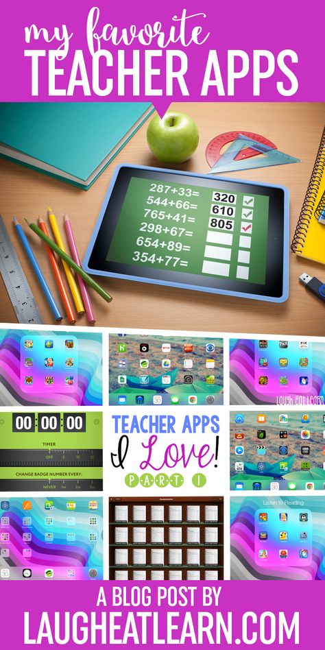 As a teacher in the digital age, you really got to stay on top of the best apps for your classroom. I've collected a ton of apps and here are my favorite to make my day easier within my classroom and with my students. Teacher Apps For Ipad, Ipad Apps For Teachers, Ipad For Teachers, Teacher Ipad, Best Apps For Teachers, Teacher Apps, Student App, Best Teacher Planner, Ipad Teacher