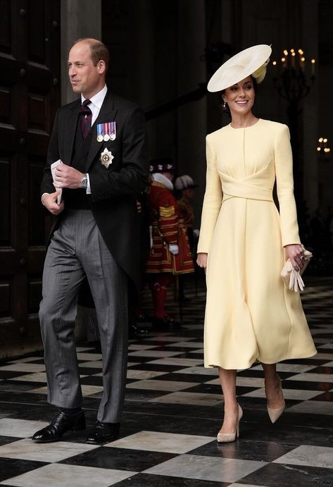 Lady Sarah Chatto, Duchesse Kate, Prince William Et Kate, William E Kate, Princesse Kate Middleton, Thanksgiving Service, London Cathedral, Philip Treacy, Prince Charles And Camilla