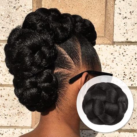 PRICES MAY VARY. Quick and easy to use for all ages Clip on bun, lets you amp up your look in seconds Instant Glitz Synthetic Hair Bun Sweet Rolls French Cruller (S) From Sleek, trendy updos, to casual, touseled styles Chignon Bun, Bun Claw Clip, French Roll Updo, French Cruller, Donut Hair Bun, Black Women Updo Hairstyles, Updo Ponytail, Zucchini Appetizer, Donut Hair