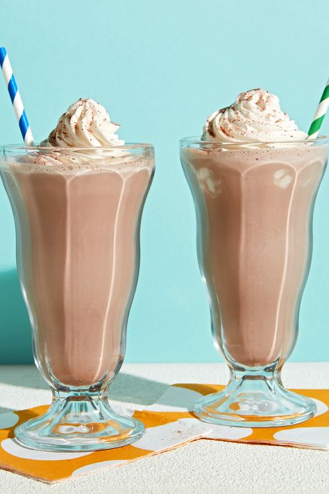 Malt Recipe, Malt Milkshake, Peanut Butter Coffee, Homemade Chocolate Syrup, Dark Chocolate Ice Cream, Malted Milk Balls, Milkshake Recipe, Butter Coffee, Chocolate Malt