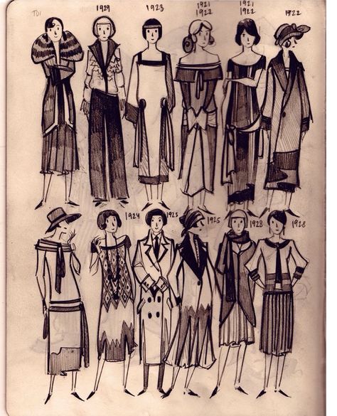 1920's women's fashion; 1923, waist lines began to drop to between the natural waist and the hip; 1924 waistlines drop to the hip; 1928 hem lines start to rise to the knee 20s Fashion, Couture, 1924 Fashion, Egypt Women, 1920 Women, 1920s Fashion Women, 18th Century Clothing, Century Clothing, Victorian Clothing