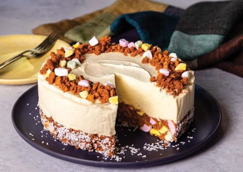 Dish Magazine, Xmas Breakfast, Easy Birthday Cake Recipes, Best Birthday Cake Recipe, Festival Cake, Desserts Pudding, Vj Cooks, Birthday Cheesecake, Lolly Cake