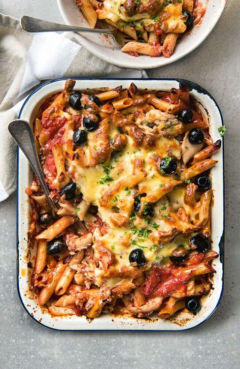 Pasta With Meat, Tuna Bake, Tuna Dishes, Vegetable Bake, Recipes Chili, Tuna Pasta Bake, Tuna Pasta, Pasta Food, Baked Vegetables