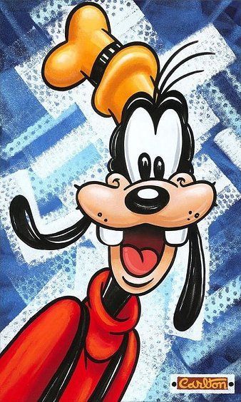 Goofy Painting, Disney Characters Goofy, Easy Disney Drawings, Buddhist Art Drawing, Goofy Disney, Disney Paintings, Disney World Characters, Images Disney, Looney Tunes Cartoons