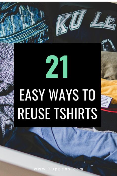 a roundup of 21 of the best ideas, drawn from all corners of the internet. Reuse Tshirts Ideas, T Shirt Crafts Upcycling, Ideas For Old Clothes, Old Tee Shirt Ideas Upcycle, Recycling T Shirts Ideas, Repurpose Tshirt Ideas, Tshirt Repurpose Ideas, Recycle Clothes Ideas, T Shirt Recycle Ideas