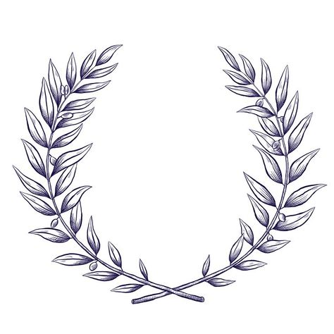 champion | Small tattoos for guys, Greek tattoos, Wreath tattoo Laurel Tattoo, Laurel Wreath Tattoo, Olive Branch Tattoo, Wreath Tattoo, Vine Tattoos, Mythology Tattoos, Greek Tattoos, Tattoo Desings, Cool Small Tattoos