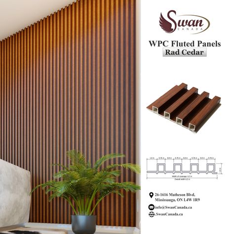 Samples Fluted Pvc Wall Panel, Pvc Fluted Panel, Wpc Panel Designs, Wpc Ceiling Design, Pvc Panel Wall Design, Pvc Panel Design, Pvc Wall Design, Fluted Wood Panel, Fluted Panel Design