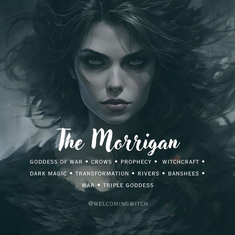 Morrigan Goddess Aesthetic, Morrigan Art, Witch Aesthetics, Witchcraft Basics, Witchy Business, Acting Quotes, The Morrigan, Witch Queen, Goddess Aesthetic