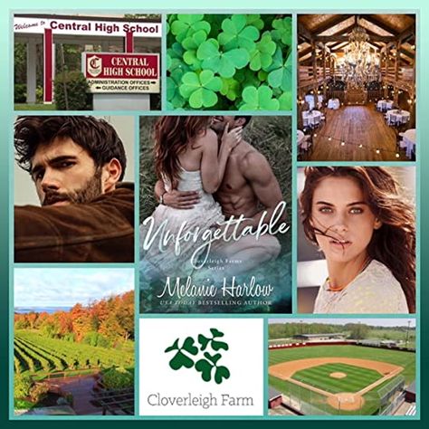 Melanie Harlow Books, Farms Aesthetic, Cloverleigh Farms, Melanie Harlow, Killer Instinct, Collage Book, Sports Romance, Flag Photo, Fan Book