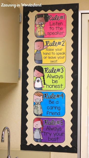 Classroom Tour {2015-2016} - Learning In Wonderland Classroom Charts, Diy Classroom Decorations, Kindergarten Classroom Decor, Classroom Tour, Classroom Expectations, Elementary Classroom Decor, Classroom Board, Classroom Organisation, Teaching Inspiration