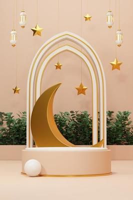 3d rendering image of ramadan and eid fitr adha mubarak theme greeting background with islamic decoration objects 7436112 Stock Photo at Vecteezy Ramadhan Decor, Eid Theme, Eid Balloons, Eid Fitr, Islamic Decoration, Ramadhan Kareem, Popup Store, Eid Mubarak Wishes, Ramadan Background