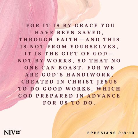 Ephesians 2 8-10, Ephesians 2:8-9, Ephesians 2:10, Ephesians 5 8, Bible Learning, Bible Teaching, Catholic Beliefs, Bible Verse Pictures, Ephesians 2