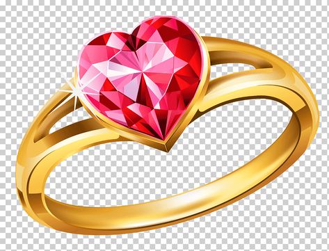 Ring With Pink Diamond, Wedding Ring Png, Colored Wedding Rings, Ring Png, Colored Wedding Bands, Wedding Ring Gold, Heart Shaped Diamond Ring, Cubic Zirconia Wedding Rings, Computer Icons