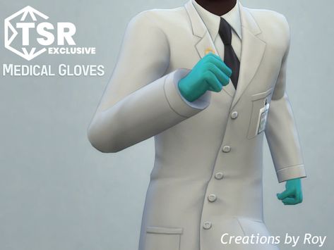 Vet Scrubs, Zebra Print Skirt, Doctor Outfit, The Sims 4 Packs, Sims 4 Teen, Medical Glove, Hospital Outfit, Sims Four, Sims 4 Cc Packs