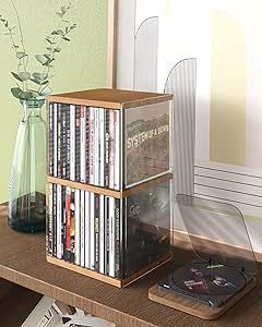 Dvd Storage Ideas, Dvd Storage Binder, Cd Stand, Cd Organization, Dvd Rack, Cd Shelves, Music Corner, Cd Holder, Cd Storage