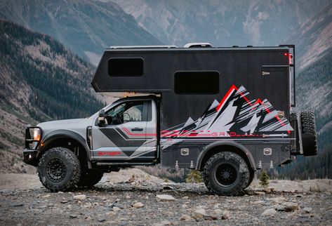 Wilderness Vans Grid Mini Overland Camper Flatbed Truck Camper, Short Bed Truck Camper, Overland Camper, Expedition Overland, Custom Porsche, Motorhome Living, G 63, Overland Truck, Overland Trailer