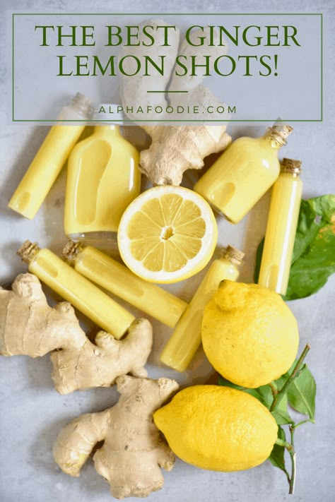 Immune Booster Juice, Booster Juice, Immunity Shots, Ginger Shot Recipe, Lemon Shots, Ginger Honey, Lemon Health Benefits, Immune Booster, Ginger Shot