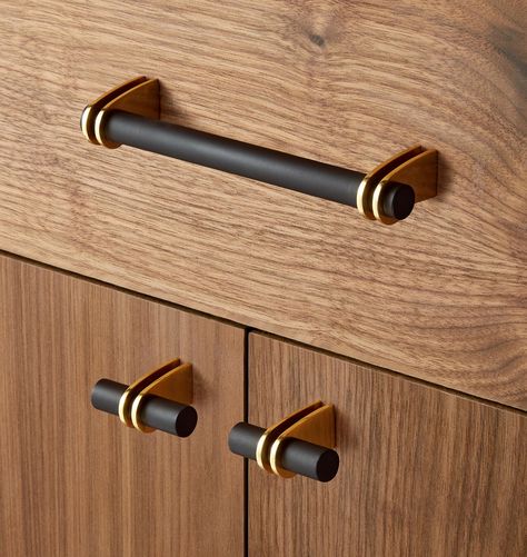 Elroy Finger Pull | Rejuvenation Cabinet Detail, Door Handle Design, Joinery Details, Furniture Handles, Creative Furniture, Furniture Details, Drawer Pull, Kitchen Handles, Furniture Hardware