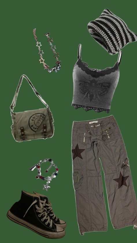 Cute Outfits Summer Grunge, Green Grunge Outfit, 90s Grunge Aesthetic Outfits, Grunge Outfits Women, Forest Grunge, Harlequin Clown, 90s Grunge Aesthetic, Soft Grunge Outfits, Grunge Core