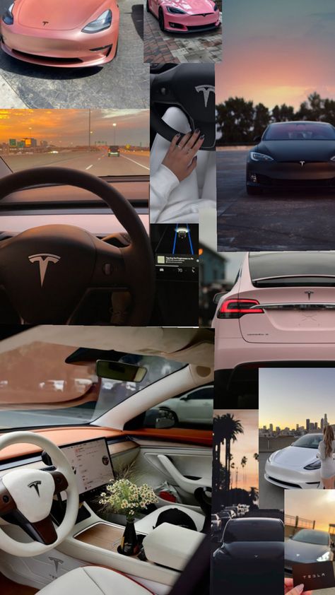 tesla aesthetic Tesla For Women, Tesla Cars Wallpaper, Dream Cars Tesla, Aesthetic Tesla Car, Tesla Dream Car, Tesla Vision Board, Grey Tesla Aesthetic, Tesla Decor Aesthetic, White Tesla Model 3 Aesthetic