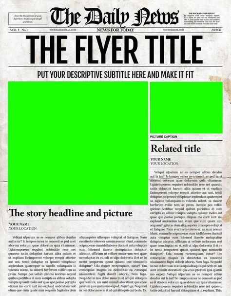 #Template Newspaper Overlays For Edits, Newspaper Green Screen, Random Template, Croma Key Video, News Template, Poster Design Kids, Lighting Overlays, Newspaper Background, Photobooth Template