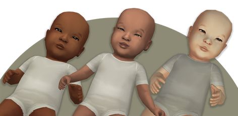 Sims 4 Baby Override, Sims 4 Skin Default Replacement, Skin Overlay, Newborn Bassinet, Sims 4 Cc Eyes, Sims Baby, The Sims 4 Skin, Sims 4 Game Mods, Sims 4 Cc Skin