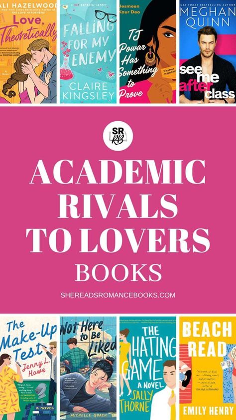 19 Best Academic Rivals to Lovers Books Too Good to Pass Up – She Reads Romance Books Book Enemies To Lovers, Academic Rivals Book Recs, Adult Romance Books To Read, Rivals To Lovers Books, Academic Rivals To Lovers Books, Rivals To Lovers Aesthetic, Academic Rivals To Lovers, Academic Rivals, Enemies To Lovers Books