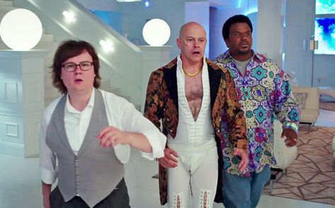 But when they decide to take the hot tub for another spin in Hot Tub Time Machine 2 to save Lou in the present, they end up in 2025, and things haven’t worked out quite too well for any of them. Hot Tub Time Machine, Tub Time, New Trailers, In Hot, Hot Tub, Men's Blazer, Blazer