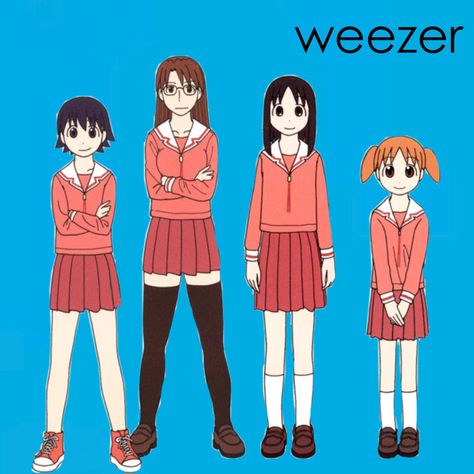 Azumanga Daioh Osaka, Osaka Azumanga Daioh, Azumanga Daioh, Buddy Holly, Weezer, Im Going Crazy, I Have No Friends, Silly Cats, Funny Laugh