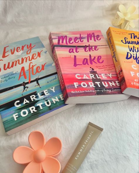 Carley Fortune Books, Great Romance Books, Every Summer After, Summer Romance Books, Best Summer Books, Carley Fortune, First Romance, Sabrina Carpenter Songs, Bookish Aesthetic