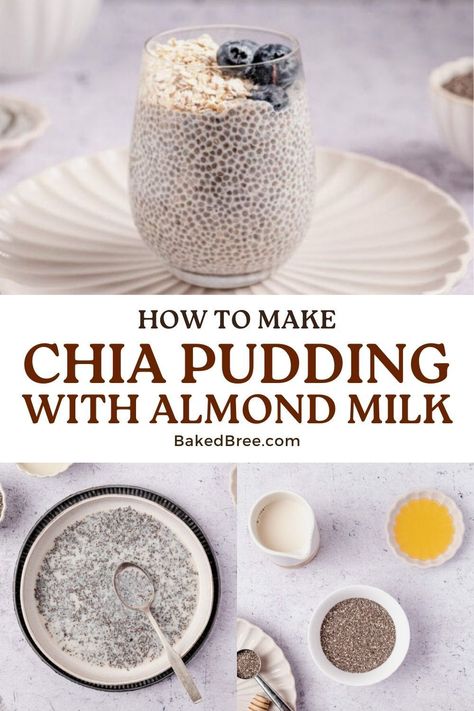 Learn how to make delicious Chia Pudding with Almond Milk in just a few easy steps! This simple recipe combines chia seeds, almond milk, and a touch of honey for a creamy, nutritious breakfast or snack. Chia Seed Almond Milk Recipes, Best Chia Pudding Recipe Almond Milk, Honey Chia Seed Pudding, Chia Seed Pudding With Almond Milk, Chia Seed Pudding Recipe Almond Milk, Keto Almond Milk Recipes, Overnight Chia Seed Pudding Almond Milk, Chia Seed Almond Milk Pudding, Keto Chia Seed Pudding Almond Milk