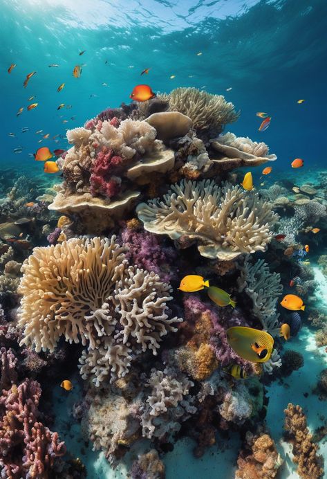 Sun-kissed Coral Check more at https://paintlyx.com/sun-kissed-coral/ Diy Coral Reef Diorama, Coral Reef Photography, Coral Life, Ocean Projects, Coral Art, Cozumel Mexico, Beautiful Sea Creatures, Natural Form, Coral Reefs