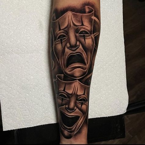 Laugh Now Cry Later Tats, Guys Hand Tattoos, Tattoos For Guys Hand, Upper Arm Tattoo Men, Upper Arm Tattoos For Guys, Arm Tattoo Men, Upper Arm Tattoo, Half Sleeve Tattoos Forearm, Chicano Tattoos Sleeve