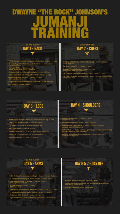 Hybrid Training Workout, The Rock Workout Plan, Dwayne Johnson Jumanji, The Rock Workout Routine, Endomorph Workout, Hercules Workout, The Rock Dwayne Johnson Workout, Body Rock Workout, Dwayne Johnson Workout