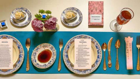 Wes Anderson Dinner, Wes Anderson Wedding, Mira Nair, Blue Velvet Cakes, Sophia Coppola, Chocolate Dipping Sauce, Suntory Whisky, Peanut Stew, Edible Gold Leaf