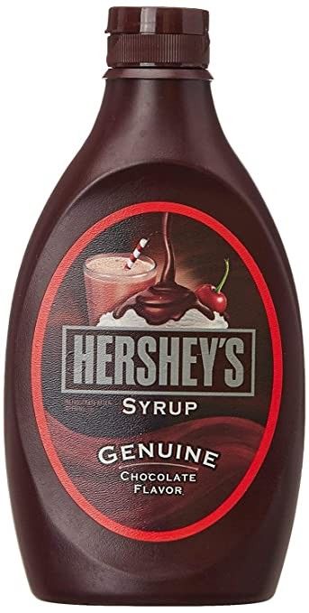 Chocolate Syrup Dessert, Sugar Free Chocolate Syrup, Hershey Syrup, Hershey's Chocolate, Bubble Waffle, Grocery Foods, Flavored Syrup, Gourmet Foods, Chocolate Brands