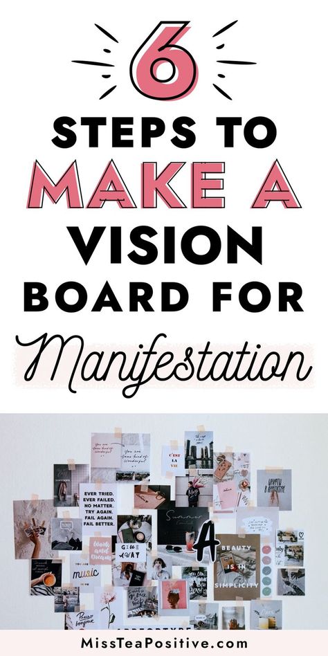 What do you need to create a vision board and why? Here are 6 steps to make a vision board for manifestation! It includes goal setting examples, how to create a vision board on your phone, the best way to design & diy a cute online vision board in Canva, aesthetic vision board ideas for manifesting money, dream lifestyle, dream job, dream car, love, financial goals, career goals, etc. Aesthetic Vision Board Ideas, Goal Setting Examples, Free Vision Board Template, Real Estate Vision Board, Vision Board Categories, Vision Board Supplies, Online Vision Board, Aesthetic Vision Board, Goal Setting Vision Board