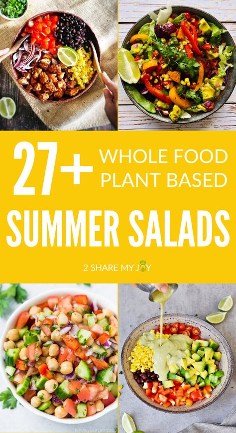 Vegan Summer Salad, Caprese Pasta Salad Recipes, Vegan Bean Salad, Healthy Pasta Salad Recipes, Vegan Summer Recipes, Whole Food Plant Based, Plant Based Diet Recipes, Plant Based Whole Foods, Vegan Salad Recipes