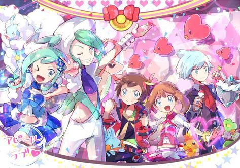 Pokemon Contest Hoenn Pokemon Contest, Pokemon Oras, Pokémon Ruby And Sapphire, Fanart Pokemon, Pokémon Oras, Pokémon Ruby, Powerful Pokemon, Technology Website, Pokemon People