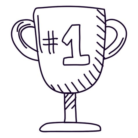 Number 1 trophy doodle #AD , #ad, #sponsored, #doodle, #trophy, #Number Trophy Drawing Easy, Trophy Drawing, Trophy Illustration, Soccer Trophy, Doodle Png, Handmade Bookmarks Diy, Doodle Icon, Mo Design, Easy Doodles Drawings