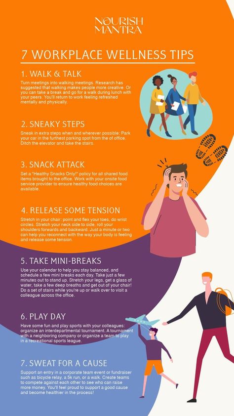 Well Being At Work Ideas, Office Newsletter Ideas, Wellness Day Ideas At Work, Work Wellness Ideas, Employee Wellness Ideas, Employee Wellness Program Ideas, Office Wellness Ideas, Workplace Wellness Ideas, Wellness Workplace