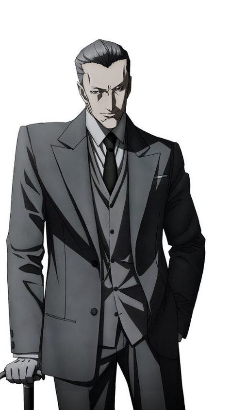 Joker Game Joker Game Anime, Famous Fictional Characters, Guys Grooming, Anime Vines, Vampire Masquerade, Character Bank, A Man In A Suit, Anime Gangster, Joker Game