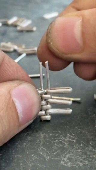 Mero Jewellery Workshop | Custom Silver Ring Making | Instagram How To Use Split Rings Jewelry Making, Make Silver Jewelry, Wire Jewelry Tools, Homemade Ring Ideas, Metal Smithing Jewelry, Silver Ring Making, Jewellery Making Ideas, Copper Jewelry Tutorial, Jewelry Findings Guide