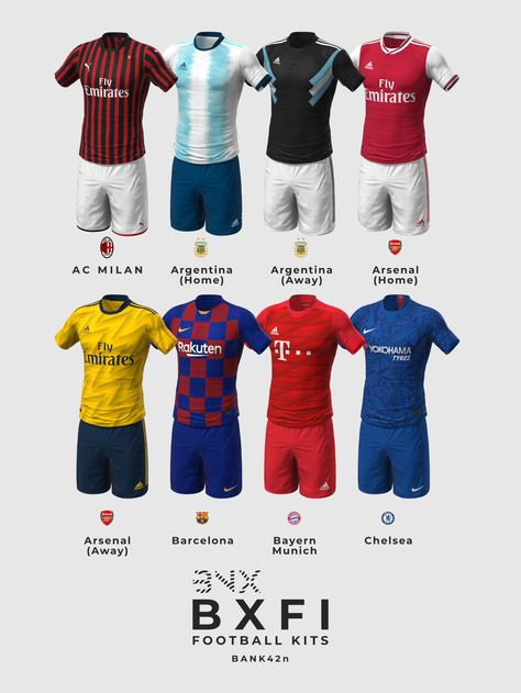 BNX BXFI FC Teams / Colors : White Standard... - BANK42n Sims 4 White Male Cc, Sims 4 Cc Soccer Jersey, Sims 4 Soccer Jersey, Sims 4 Cc Football Jersey, Sims 4 Football Uniform, Sims 4 Soccer Cc, Sims 4 Football Cc, Sims Car, Realistic Sims