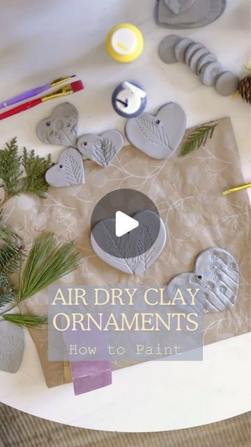 Arts & Crafts Ideas for Little Ones on Instagram: "Heart-Shaped Air Dry Clay Ornaments Creating heart-shaped air dry clay ornaments is a delightful way to express creativity and spread love. While crafting these ornaments is a joy in itself, mastering painting techniques can elevate them to truly stunning pieces of art. We’ll explore various painting methods and tips to enhance your heart-shaped clay ornaments. Explore different color combinations to evoke various moods and themes in your ornaments. Traditional reds and pinks radiate warmth and affection, while pastel hues offer a softer, whimsical vibe. Don’t hesitate to mix colors to achieve custom shades. Experiment with adding texture and intricate details to your ornaments using various painting techniques. Try stippling, dry brush Dry Clay Ornaments, Air Dry Clay Ornaments, Different Color Combinations, Painting Methods, Instagram Heart, Custom Shades, Dry Brush, Clay Ornaments, Easy Crafts For Kids