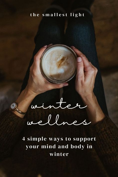 Underneath those extra layers and thermal socks…we are but waiting for our time to thrive again. The challenge is – how do we keep our inner embers glowing in the meantime and support our winter wellness? Explore simple ways to support your winter wellness in this seasonal blog post. Wintering Aesthetic, December Wellness Ideas, Winter Wellness Tips, Winter Self Care Aesthetic, Winter Selfcare, Yule 2024, Living Seasonally, Winter Hobbies, Wellness Vibes