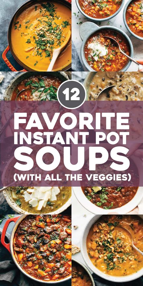 Instapot Soup Recipes, Instant Pot Soups, Holiday Soups, Pot Recipes Easy, Instant Pot Soup Recipes, Instant Pot Soup, Instant Pot Dinner Recipes, Easy Instant Pot Recipes, Instapot Recipes