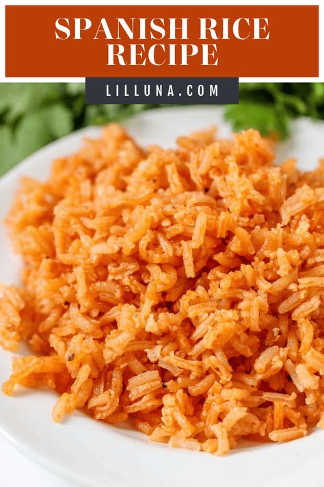 How to make Homemade Spanish Rice/Mexican Rice. whatever you call it, we've got the best and Easiest Spanish Rice Recipe you can find. It tastes like it came straight from the restaurant! #homemadespanishrice #spanishrice #homemaderice #mexicanrice #homemademexicanrice Best Spanish Rice Recipe, Mexican Red Rice, Homemade Mexican Rice, Homemade Spanish Rice, Spanish Rice Recipe Easy, Spanish Rice Easy, Mexican Rice Easy, Spanish Rice Recipe, New Mexico Style