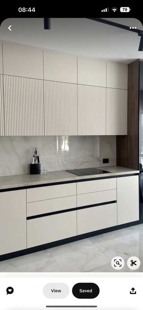 C-14-14 
(MODERN MINIMALIST) 
	⁃	Cream,wood,black

Bahagian tv 
	⁃	backdrop 
	⁃	tv cabinet 
*backdrop and tv cabinet colour sama dgn cabinet dapur 
￼￼

Kitchen Cabinet 
	⁃	L shape 
	⁃	wet kitchen dekat luar
	⁃	pull out drawer sebelah peti ais 
	⁃	colour beige/nude/cream
￼￼￼
	⁃	sliding door hitam 
￼￼

Dining table 
-marble top
-wooden chair 
￼￼￼

Side board drawer 
-black colour 
-design + big mirror 
￼￼￼

cat rumah 
-Jotun 
-code cream/skylight 
￼ Sliding Dining Table Design, Skylight Jotun, Nude Kitchen Cabinets, Kitchen Cabinet L Shape, Wet Kitchen, Tv Backdrop, Backdrop Tv, Beige Cabinets, Pull Out Drawer